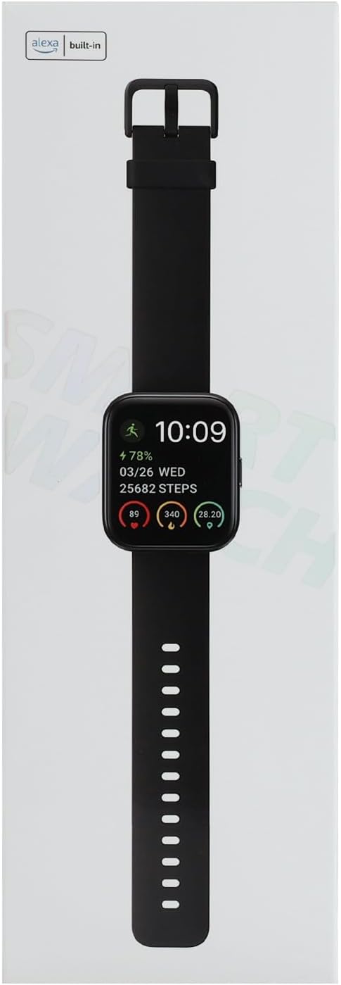 Smart Watch for Women(Answer/Make Call), Alexa Built-In 1.8" Touch Screen Fitness Watch with Spo2 Heart Rate Sleep Monitor, 100 Sport, IP68 Waterproof Step Counter Ladies Smartwatch for Iphone Android