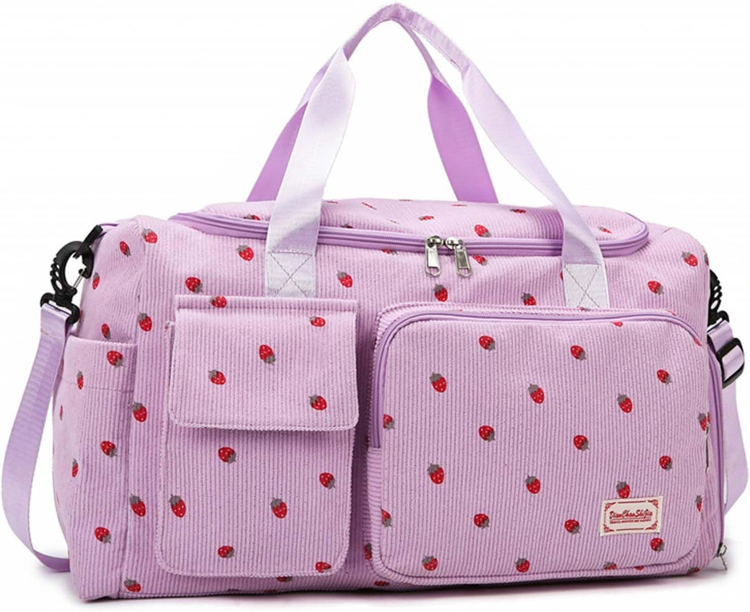 Womens Gym Sports Bag, Travel Duffle Bag Womens, Weekend Travel Bags with Shoes